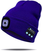 Boneroshop | Bluetooth Beanie Hat Light Wireless Headphones