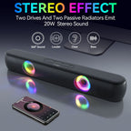 Bluetooth Speaker with RGB Lighting