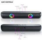 Bluetooth Speaker with RGB Lighting