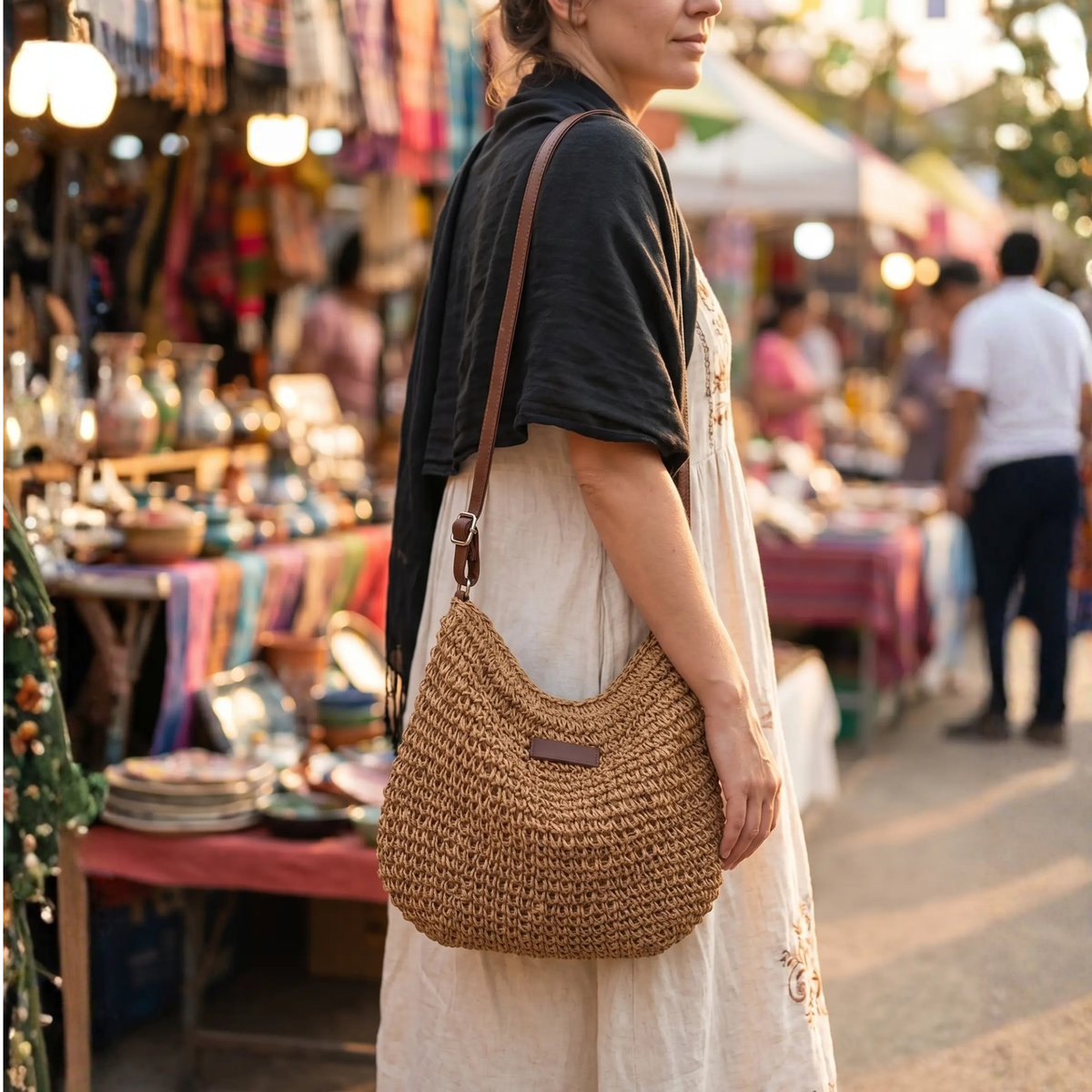 Boneroshop | Bohemian Spacious Shoulder Bag