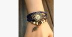 Boho-Chic Leaf Vintage Watch