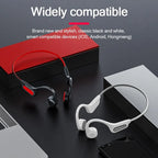 Bone Conduction Headphones – Bluetooth 5.3, IP56 Waterproof, Perfect for Running & Sports