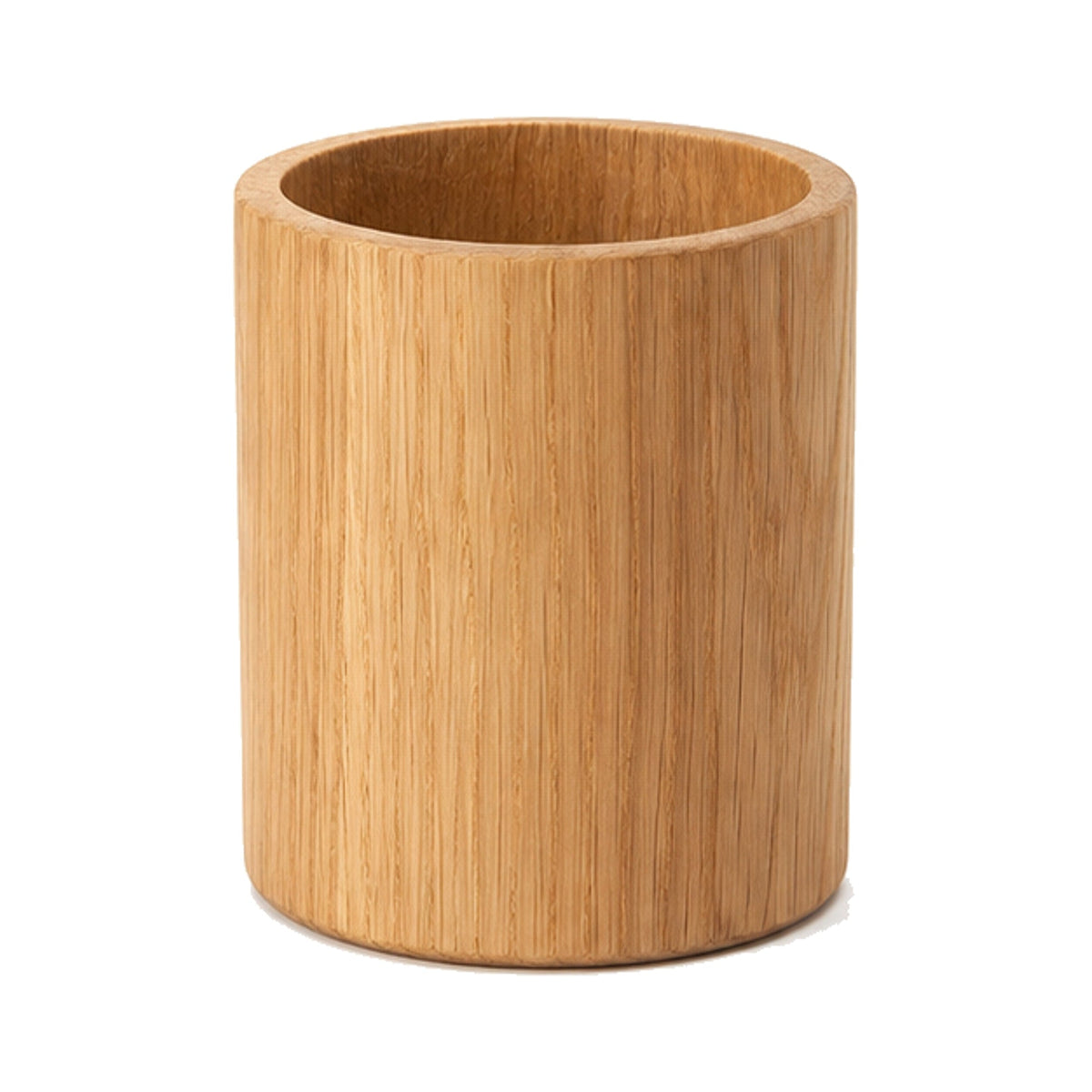 Boneroshop Natural Oak Wood Pen Holder