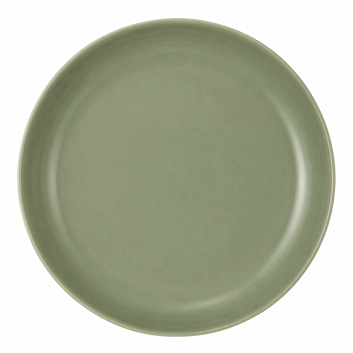 Boneroshop Sage Green Ceramic Dinner Plate – Elegant Modern Tableware
