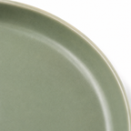 Boneroshop Sage Green Ceramic Dinner Plate – Elegant Modern Tableware
