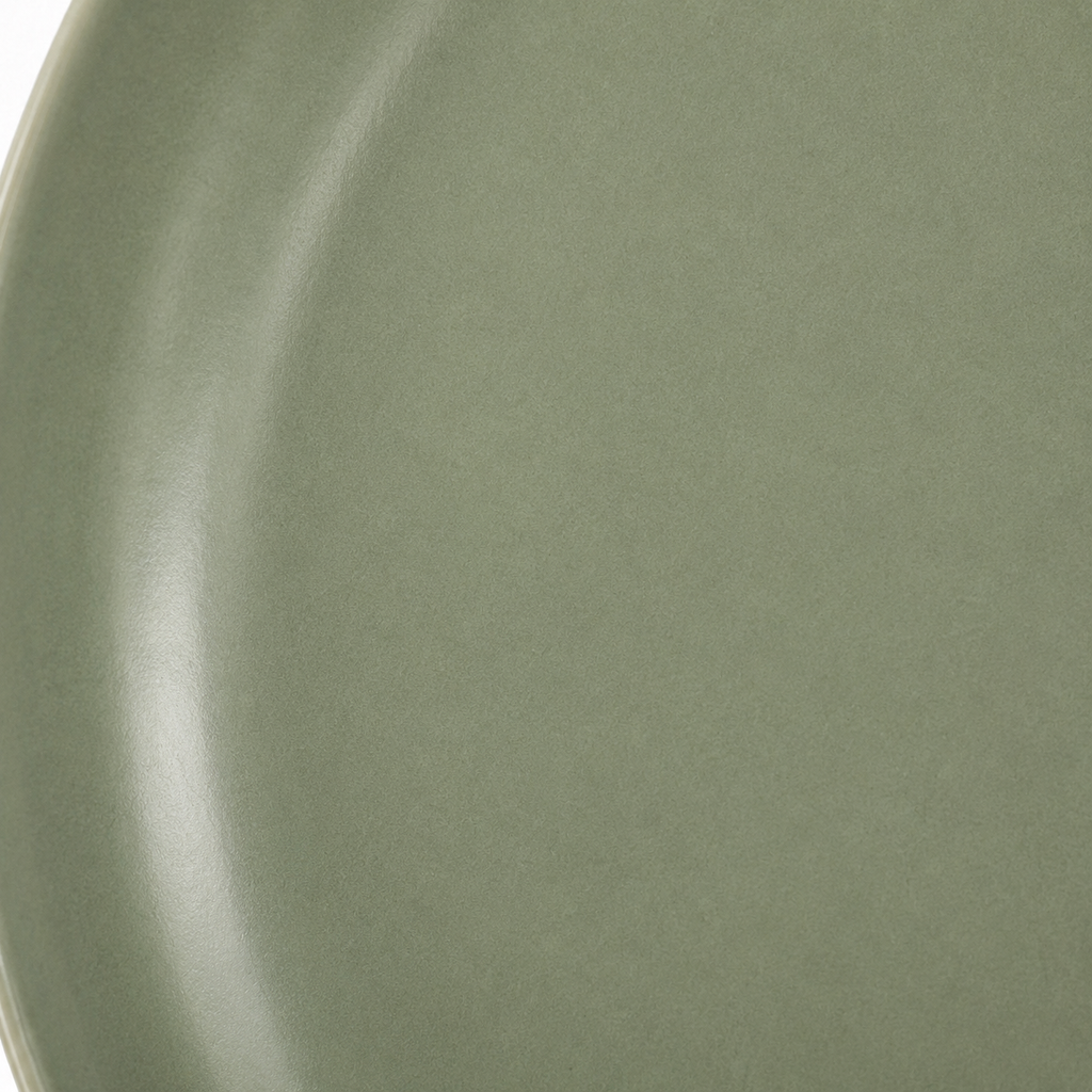 Boneroshop Sage Green Ceramic Dinner Plate – Elegant Modern Tableware
