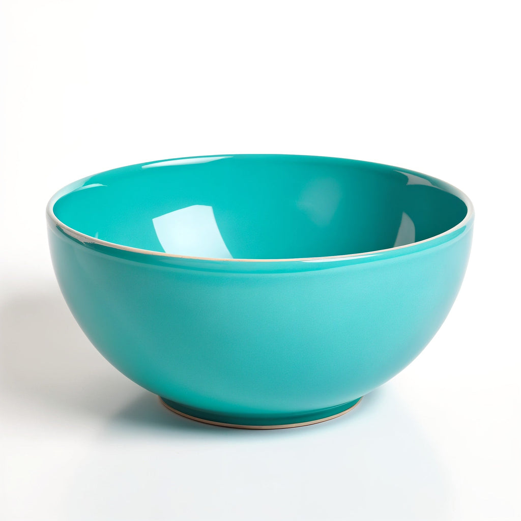 Boneroshop turquoise ceramic bowl