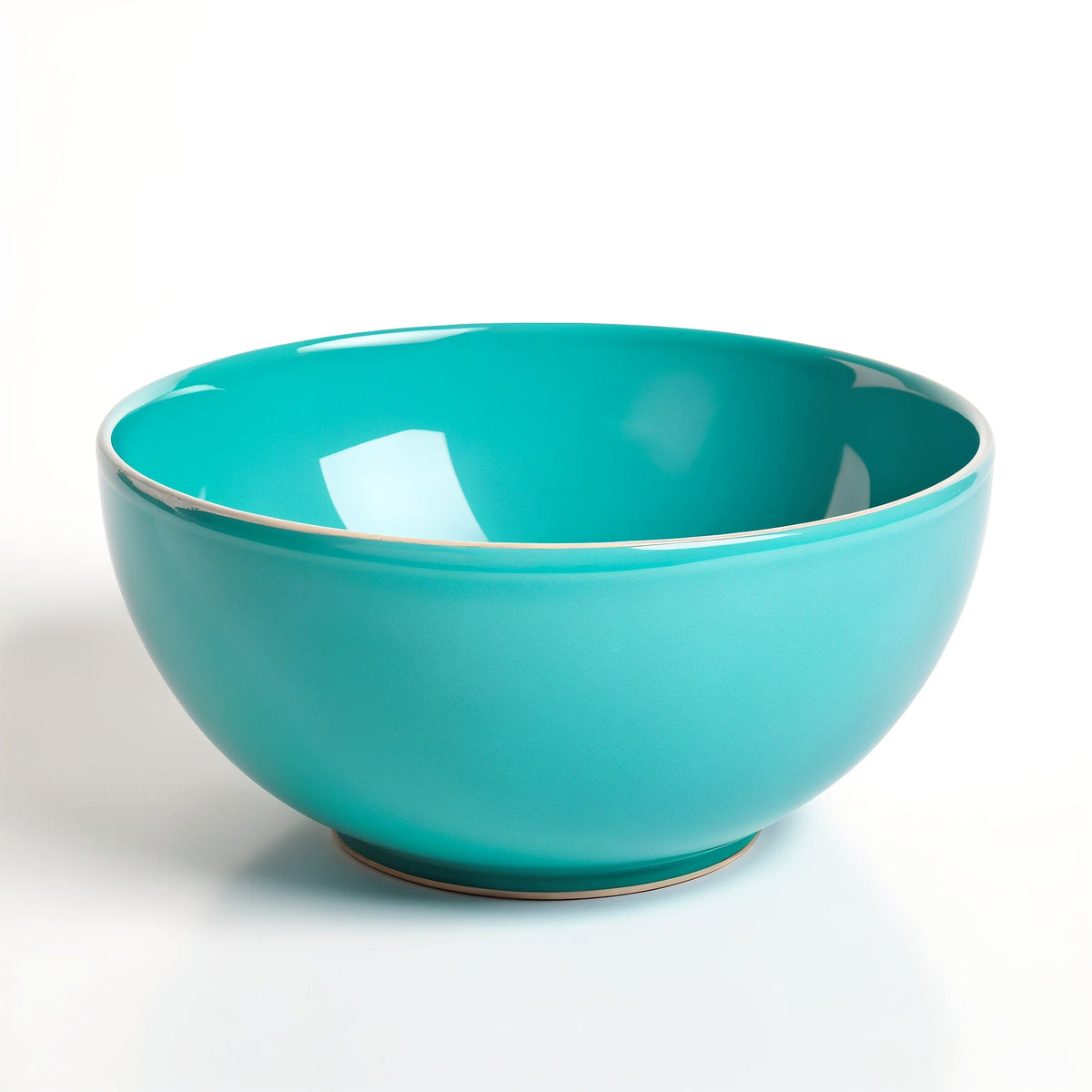 Boneroshop turquoise ceramic bowl