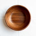Boneroshop walnut wooden bowl matte