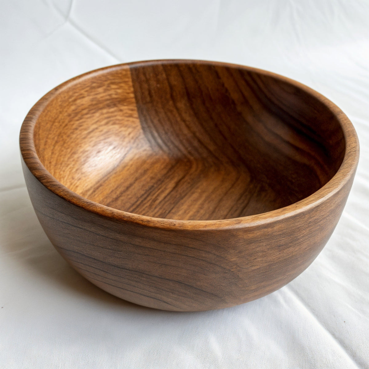 Boneroshop walnut wooden bowl matte