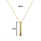 Breathing Necklace Smoking Cessation Aid, Nicotine-Free, Stress-Reducing