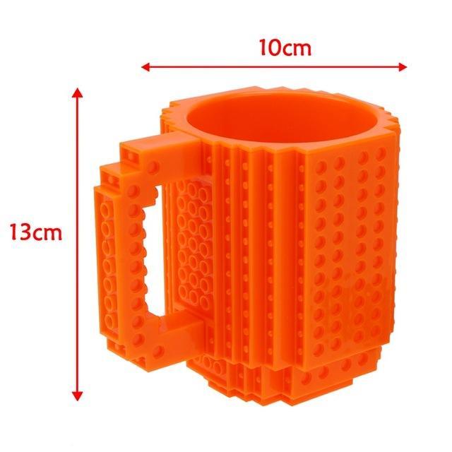 Build-on brick mug – build up your coffee!