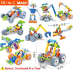 Buildbuddy Construction Set – Colourful Building Blocks for Kids – Promote Creativity and Motor Skills
