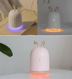 BunnyAir Children's Humidifier with Night Light and LED Lighting