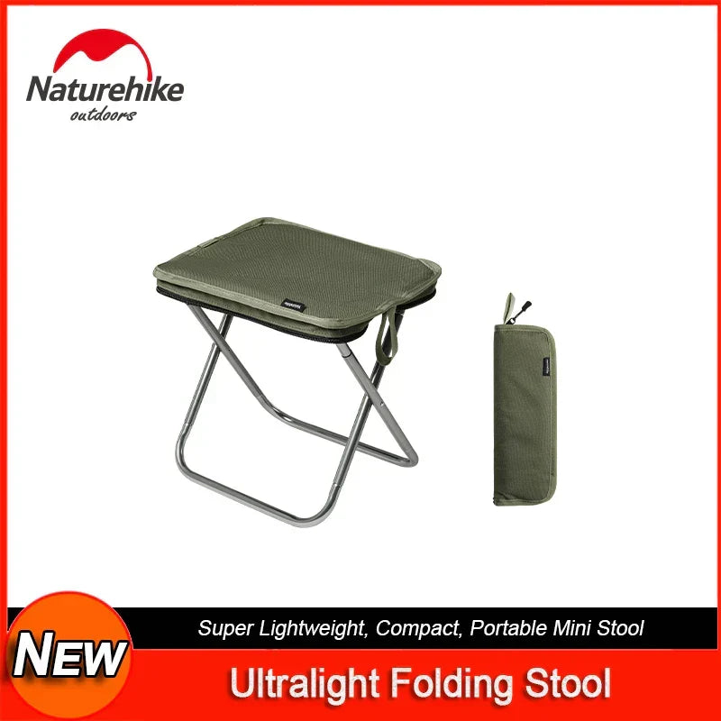 Campulux Folding Chair – Padded & Foldable, Ultralight & Stable for Outdoor & Travel