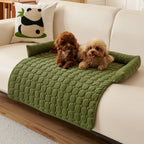 Canine Non-Slip Bolster Pet Quilted Bed