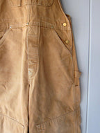 Canvas Duck Bib Overalls Work Outfit with Suspenders