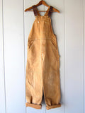 Canvas Duck Bib Overalls Work Outfit with Suspenders