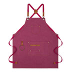 Canvas Sleeveless Apron – Waterproof & Oil-Proof Cotton Canvas