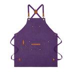 Canvas Sleeveless Apron – Waterproof & Oil-Proof Cotton Canvas