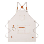 Canvas Sleeveless Apron – Waterproof & Oil-Proof Cotton Canvas