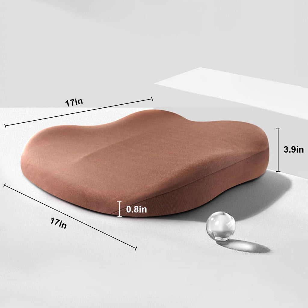 Car Cushion Height Increase – Ergonomic Seat Booster Cushion with Memory Foam | Boneroshop