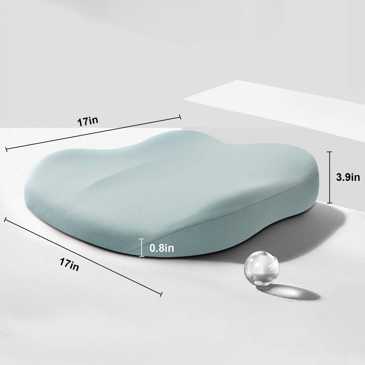 Car Cushion Height Increase – Ergonomic Seat Booster Cushion with Memory Foam | Boneroshop