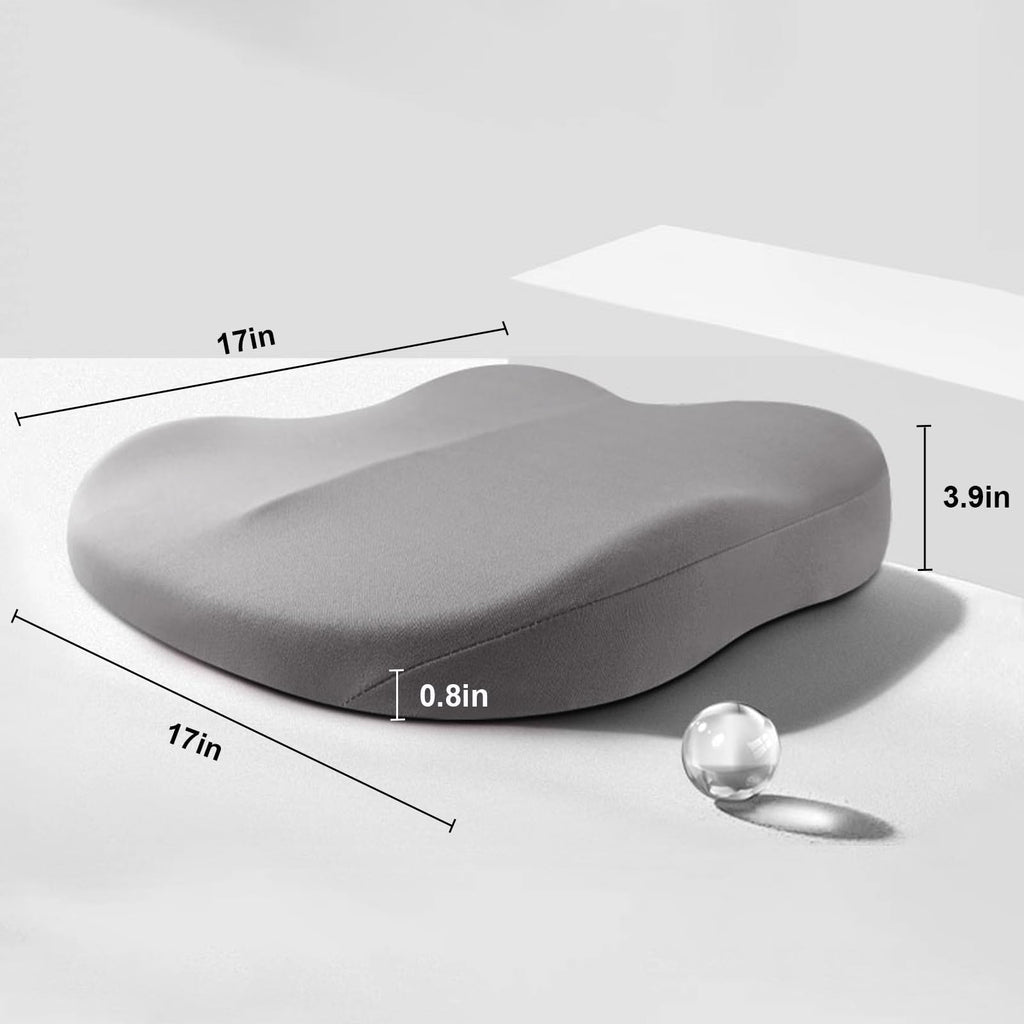 Car Cushion Height Increase – Ergonomic Seat Booster Cushion with Memory Foam | Boneroshop