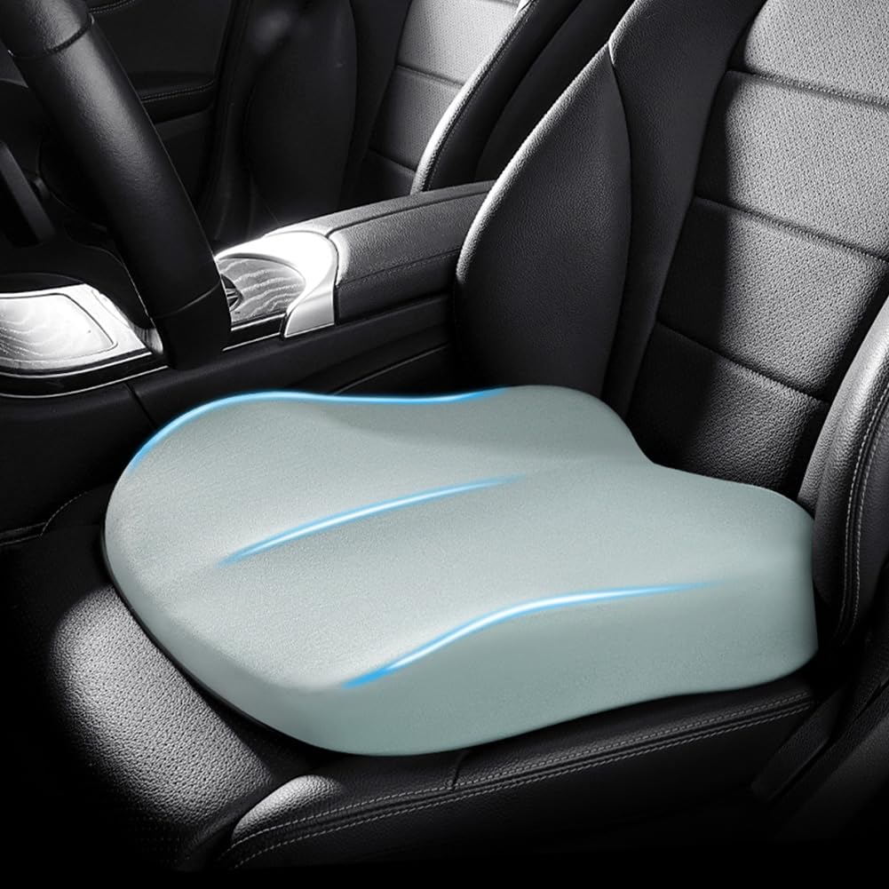 Car Cushion Height Increase – Ergonomic Seat Booster Cushion with Memory Foam | Boneroshop