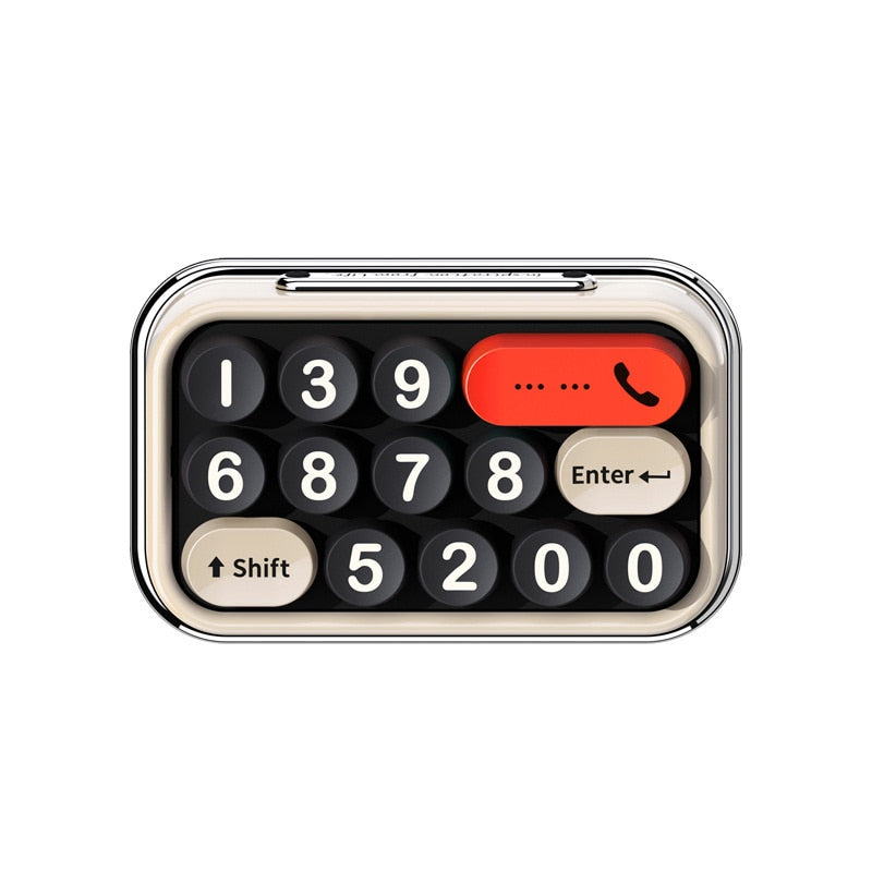 Car parking phone number display keyboard