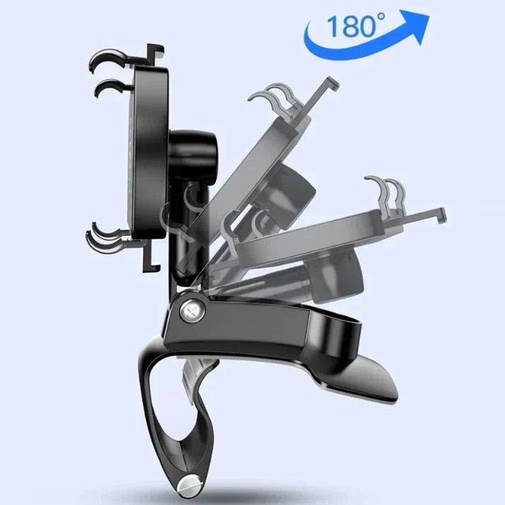Car Phone Holder for Dashboard and Air Vent, 360 Rotating Phone Holder for Car, Universal Anti-Slip Car Phone Mount