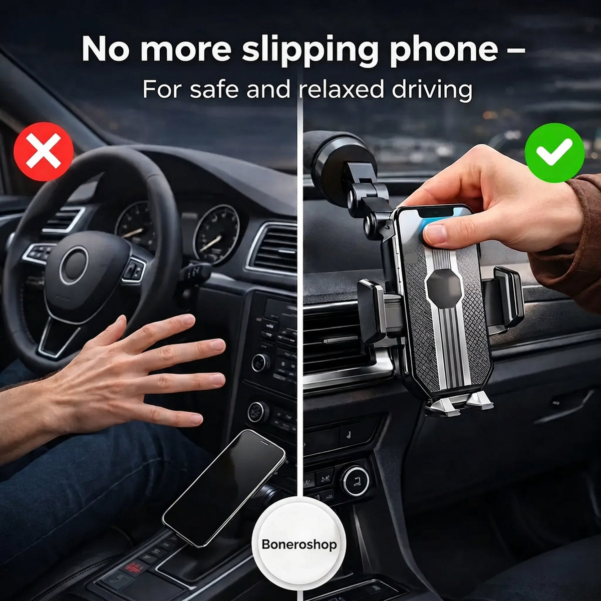 Car Phone Mount | LuxGrip