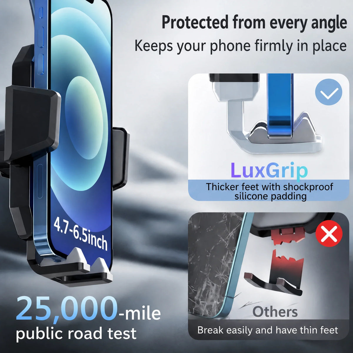 Car Phone Mount | LuxGrip