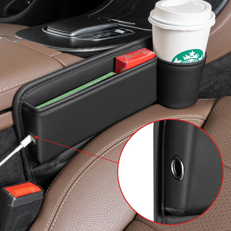 Car seat gap storage organiser