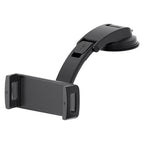 Car Tablet Mount, Dashboard Suction Holder, 360° Rotating Adjustable Arm