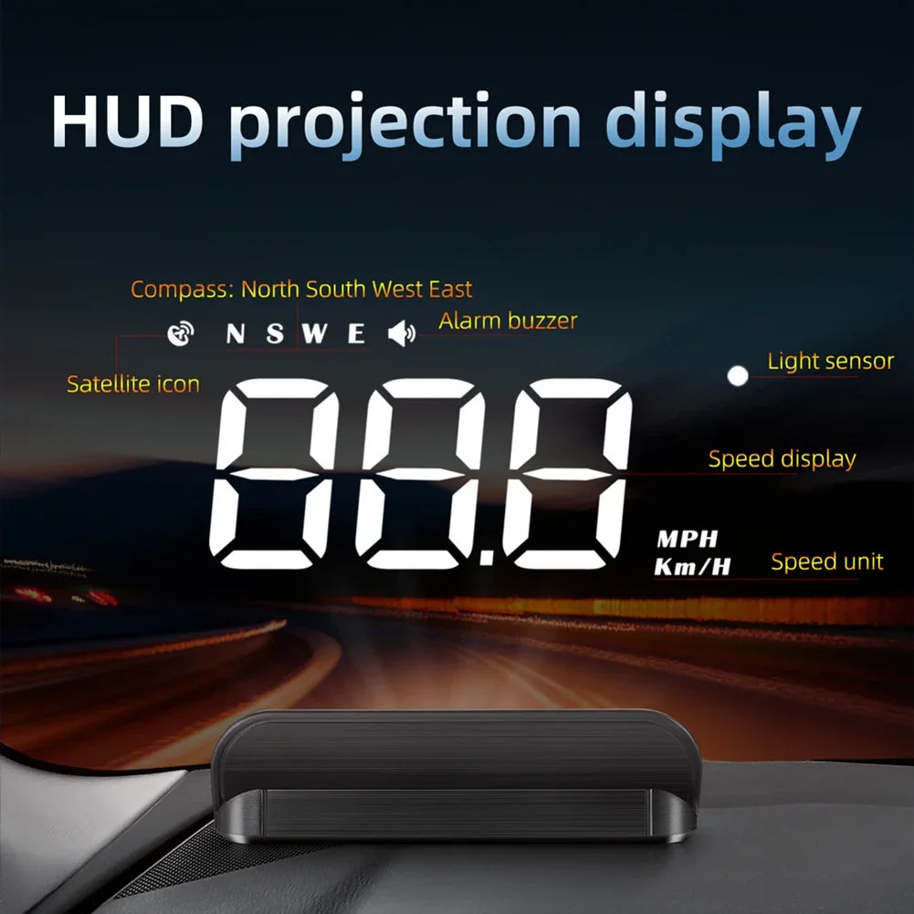 Car Windscreen HUD Speedometer Projector