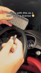 Car Windscreen HUD Speedometer Projector