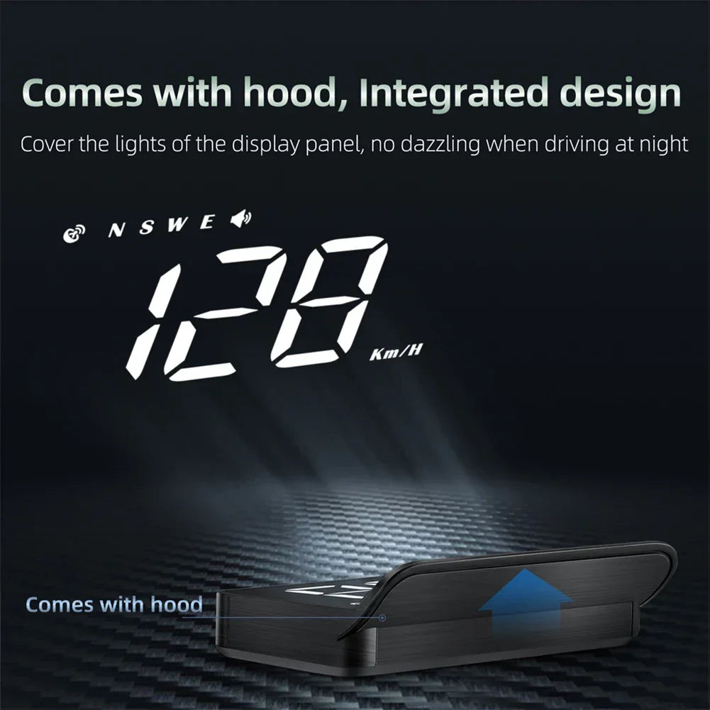 Car Windscreen HUD Speedometer Projector