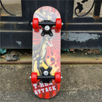 Cartoon-themed mini skateboard