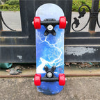 Cartoon-themed mini skateboard