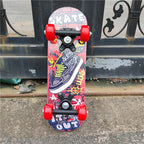 Cartoon-themed mini skateboard