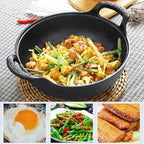 CastePrima Pan – Durable Non-Stick with Wooden Lid