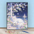 Cat-Themed Paint by Numbers Art Kit