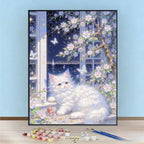Cat-Themed Paint by Numbers Art Kit