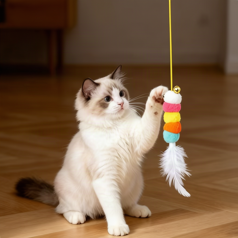 Cat Toy with Catnip and Crinkly Paper