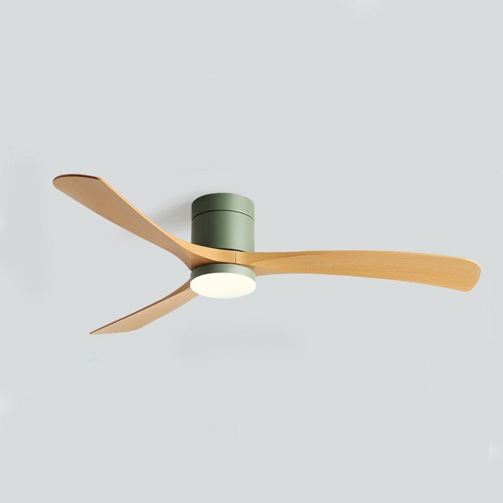 Ceiling Fan | Integrated LED Light | Flat Radial Blades