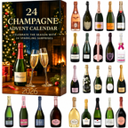 Champagne Countdown Advent Calendar 2026