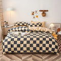Chateau Checkered Bedding Set – 3-Piece Set