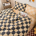 Chateau Checkered Bedding Set – 3-Piece Set