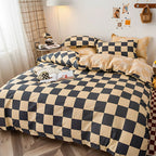 Chateau Checkered Bedding Set – 3-Piece Set